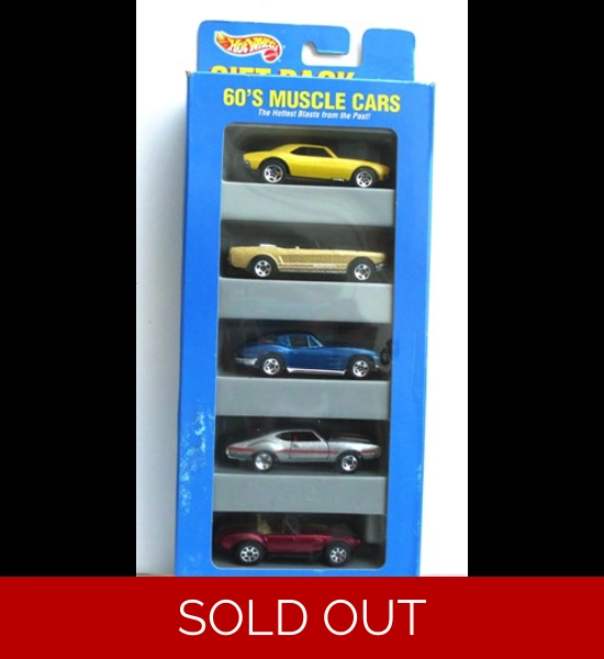 Hot Wheels 60's Muscle Cars Gift Pack